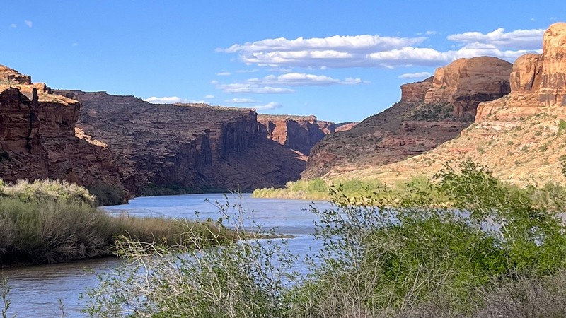 A view of the Colorado River