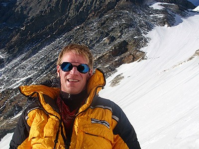 USU professor Dale Wagner at Mt. Everest