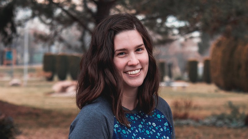 Psychology student Janice Snow.