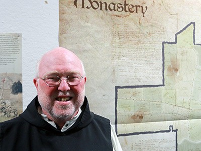 Father Brendan Freeman at Our Lady of the Holy Trinity Trappist Monaster in the Ogden Valley, Utah