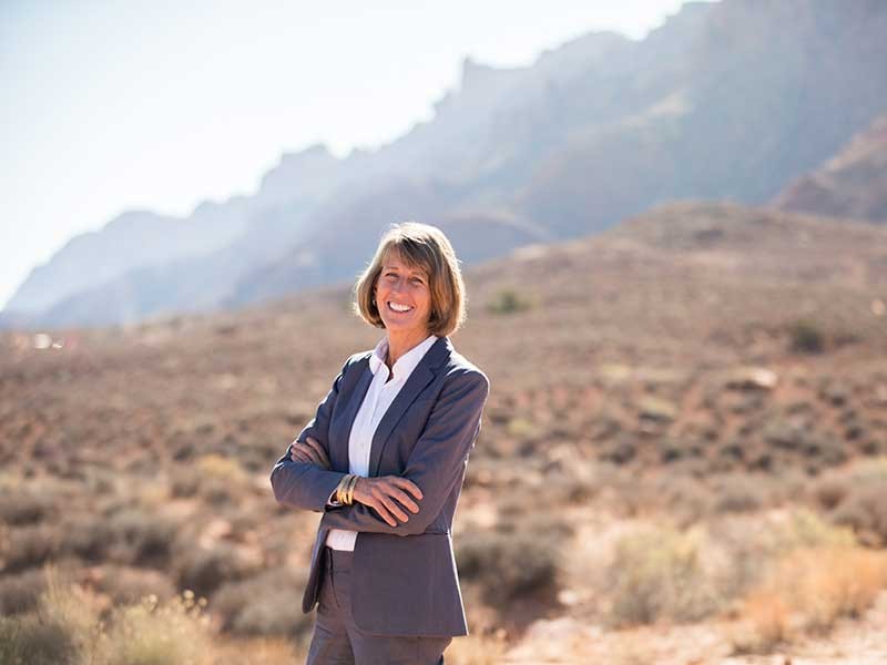 USU President Noelle Cockett in Moab