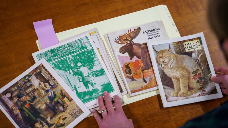 L.L. Bean catalogs from the 1930s.