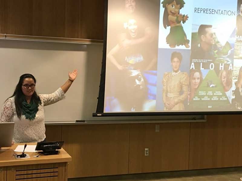 Senior Pono Suganuma, a JCOM major