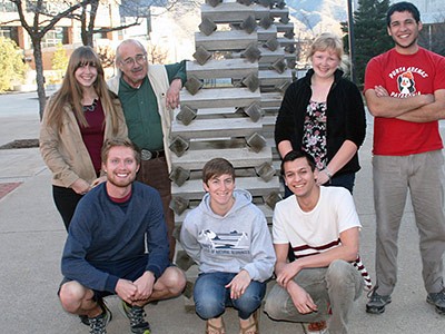 Several members of the USU Range Club