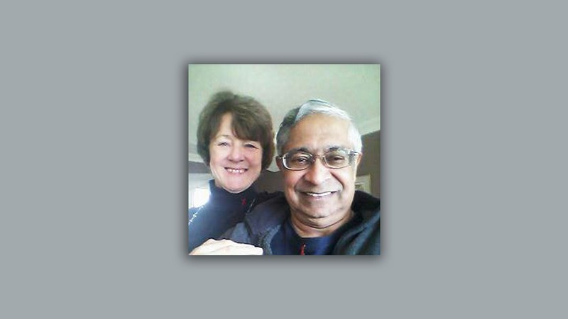 Judi Houston Rangesan and Rangesan Narayanan.