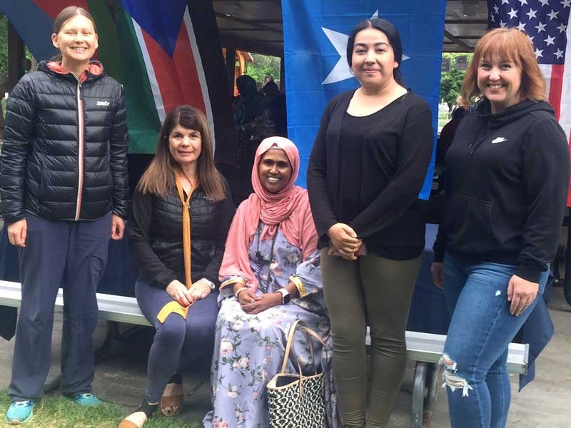 Members of the Cache Refugee and Immigrant Connection