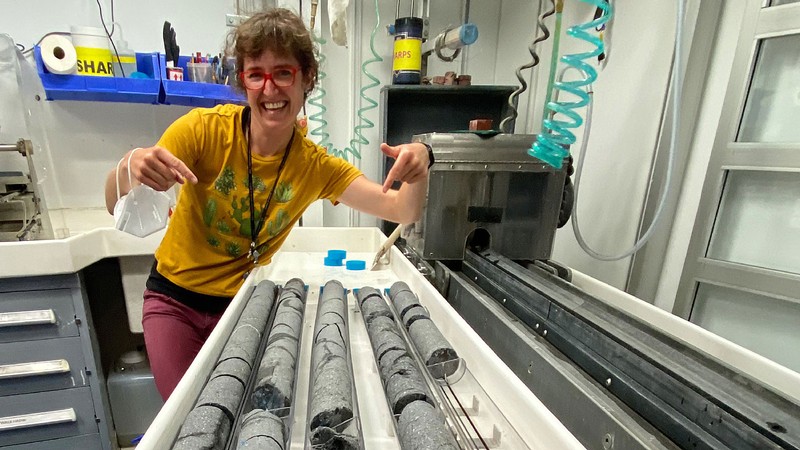 Geoscientist Katie Potter