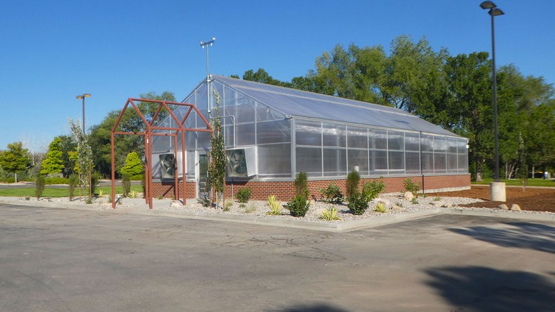 Greenhouse at USU Salt Lake