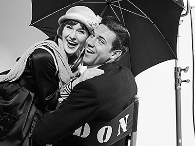 Lyric Repertory Company actors from 'Singin' in the Rain'