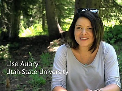 USU population ecologist Lise Aubry