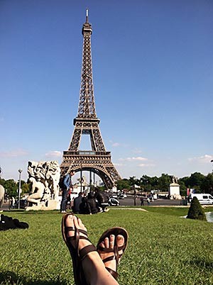A scene in Paris, France, from Ranae Johns during her study abroad