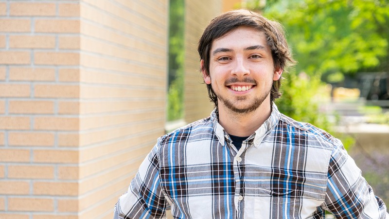 David Suisse, an undergraduate student and researcher.