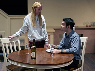USU students in the theatre department production of 'Rabbit Hole'