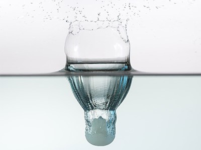 image of splashing water