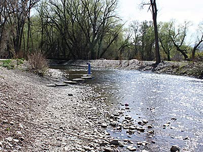 A view of the Logan River