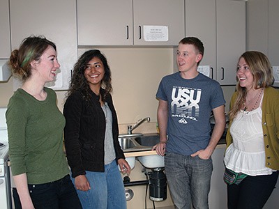 USU campus resident students in Water Wars