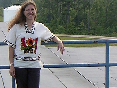 Physicist Gabriela González at LIGO observatory