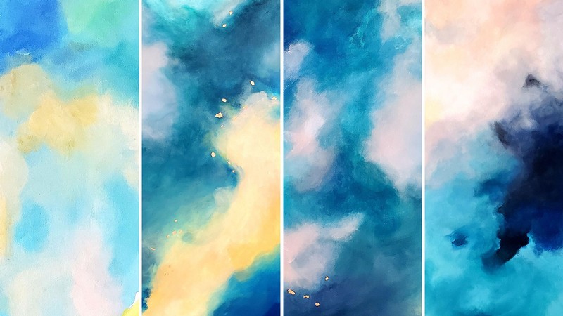 Consciously Breathing, by Kelie Hess, is an exploration of air, breath and life, driven by her own e