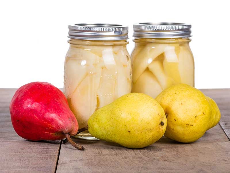 canned fruit