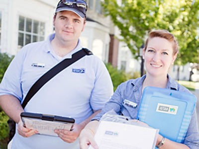 student researchers conducting a recent household survey on residential water management, policies