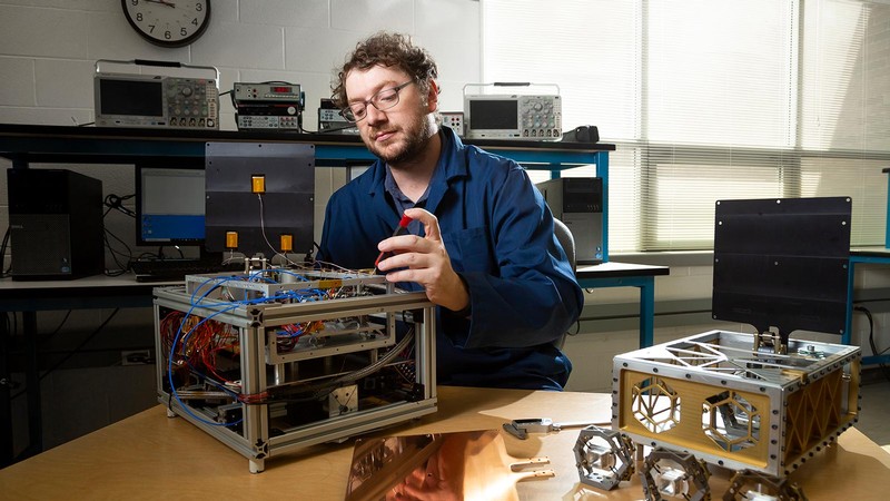 Cool It: USU Aerospace Engineers to Test Satellite Cooling Technology in Space
