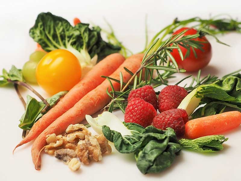 fruits and vegetables