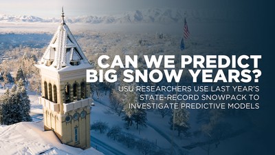 Text reads: Can we predict big snow years?
