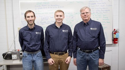 Three USU engineers.