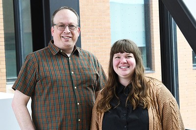 Dallas Spencer and Nichole Steineke.