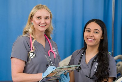 Nursing students.