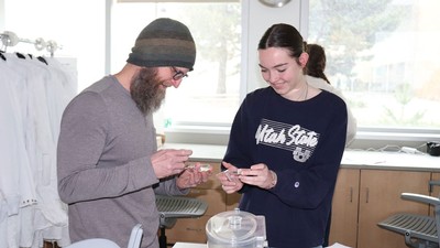 Scientists in a lab.