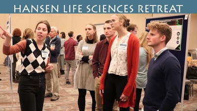 Text Reads: Hansen Life Sciences Retreat.