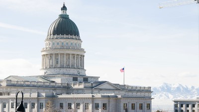 The Utah Capitol building.