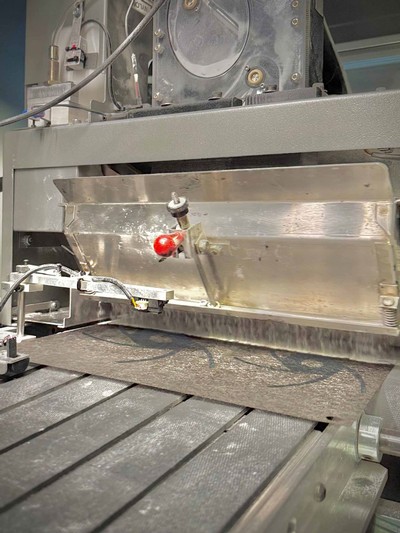 An industrial machine.