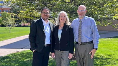 Ramy Shaaban, Kristy Bloxham and Nate Trauntvein