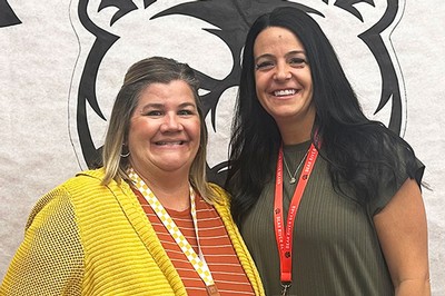 Penni Dennis and Morgan Christensen.
