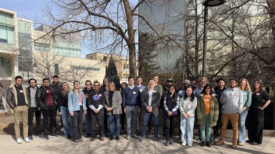A group photo on the USU Logan campus.