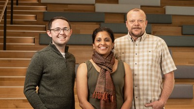 Dillon Weatherston, Elizabeth Vargis and Justin Jones.