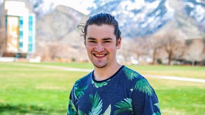 Goldwater Scholar Ethan Ancell.