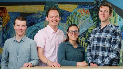 Collin Appleby, Clay McFadden, Lydia Peck and Ian Brush.