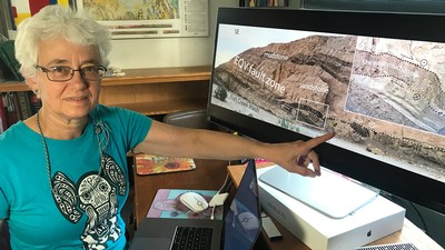 USU geologist Susanne Jänecke.
