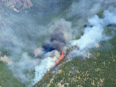 Diamond Creek, Washington wildfire