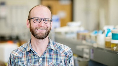 USU scientist Zach Gompert