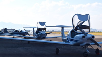 USU airplanes, part of the Aviation Management program.