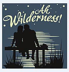 graphic illustration for theater production of 'Ah Wilderness'