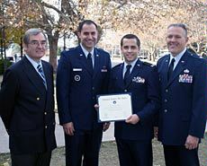 USU student Jake Singleton and his mentors