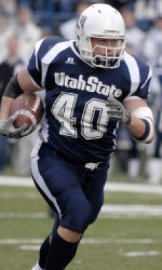 Football player Nate Fredrick