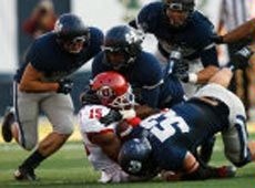 Utah State football action
