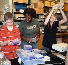 USU alum Brenda Suh-Lailam in an earlier outreach program