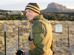 USU Dustin Ranglack at Henry Mountains